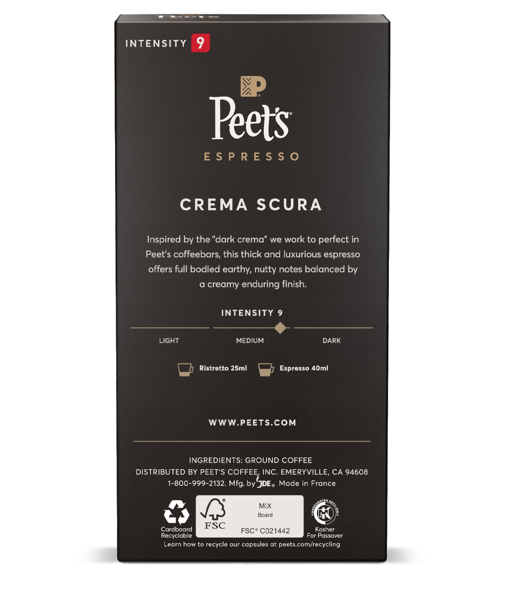 Crema Scura Espresso Capsules