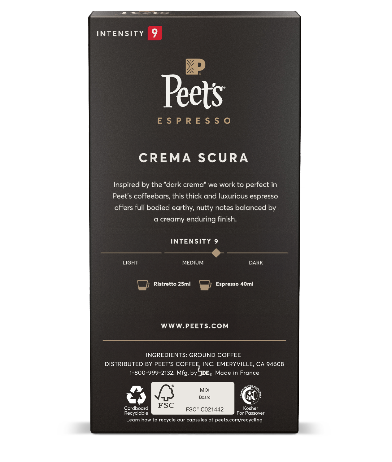 Crema Scura Espresso Capsules