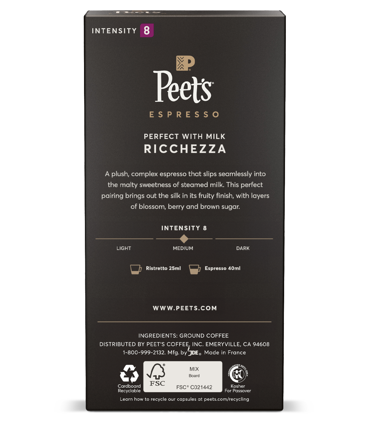 Ricchezza Espresso Capsules