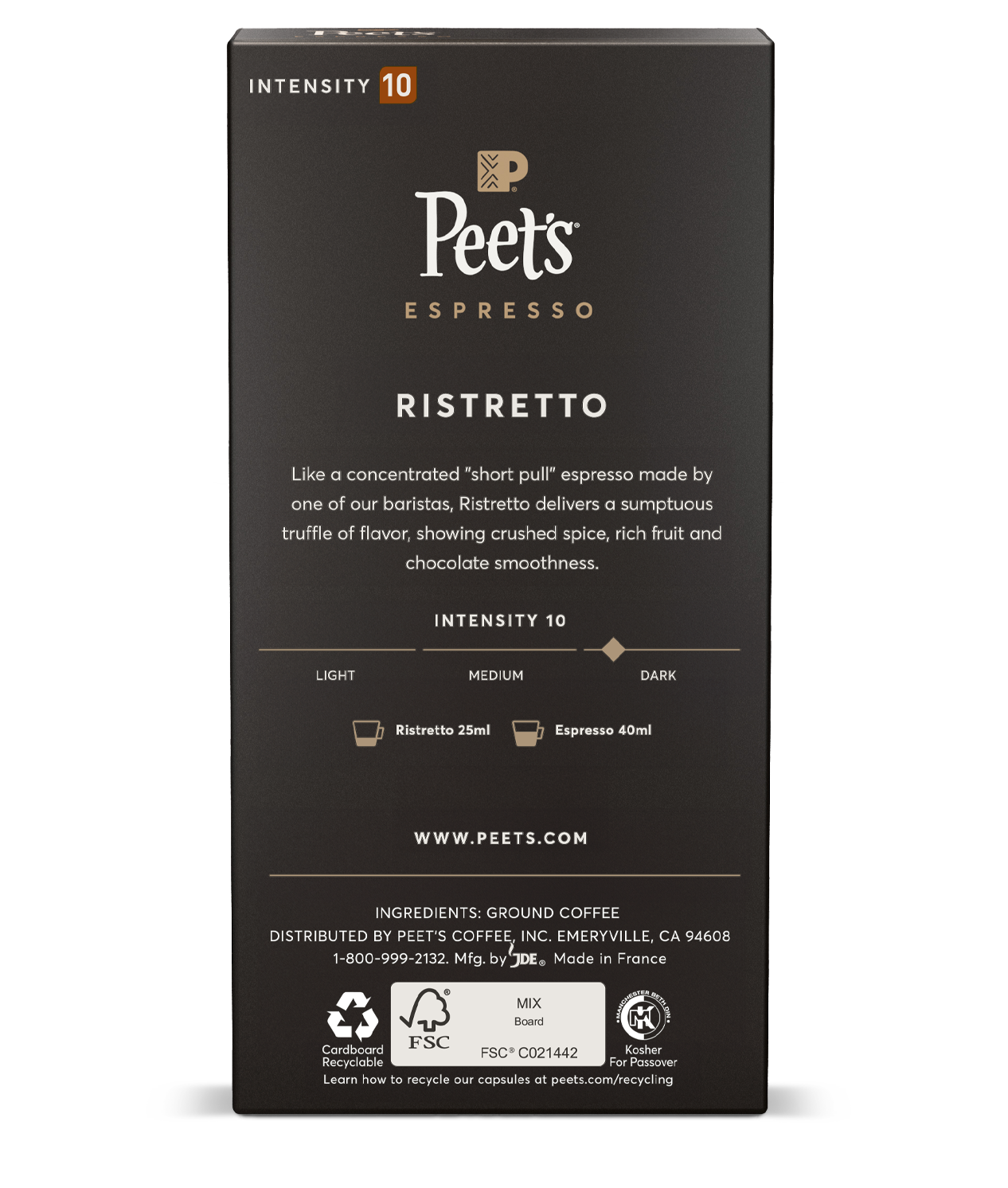 Ristretto Espresso Capsules