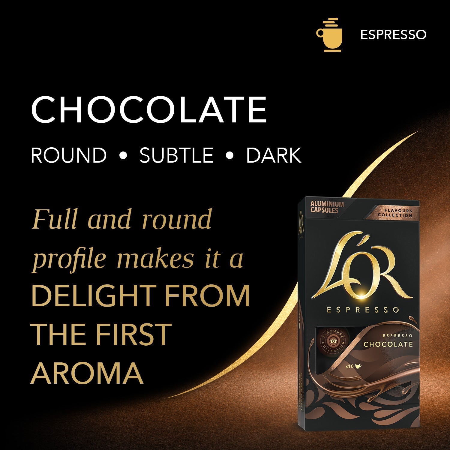 L'OR Chocolate Espresso Capsules