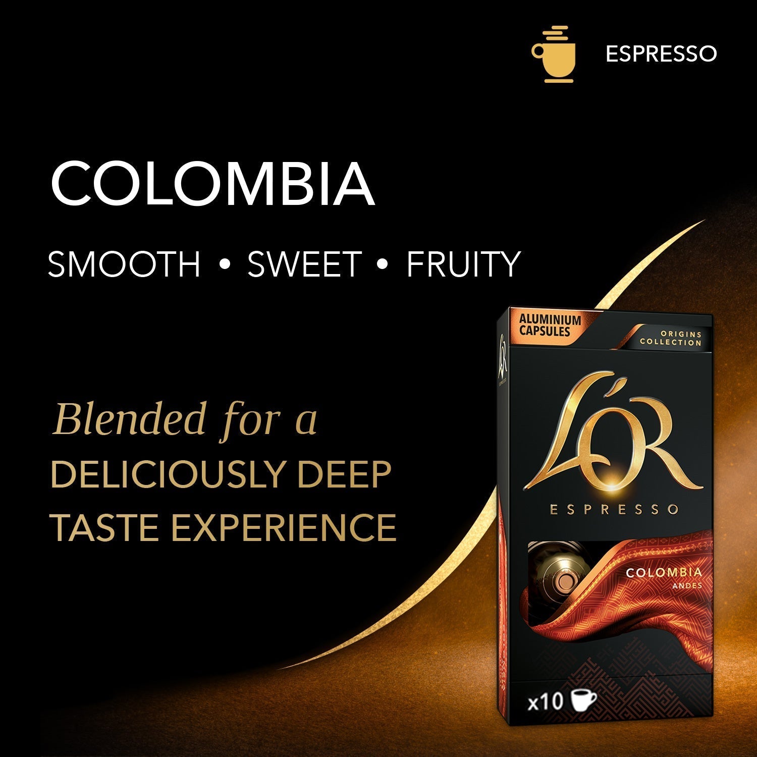 L'OR Colombia Espresso Capsules