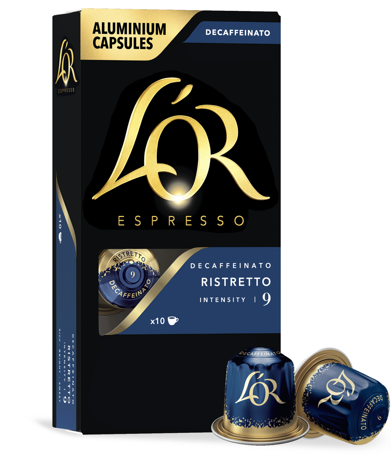 L'OR Ristretto Decaffeinato Espresso Capsules