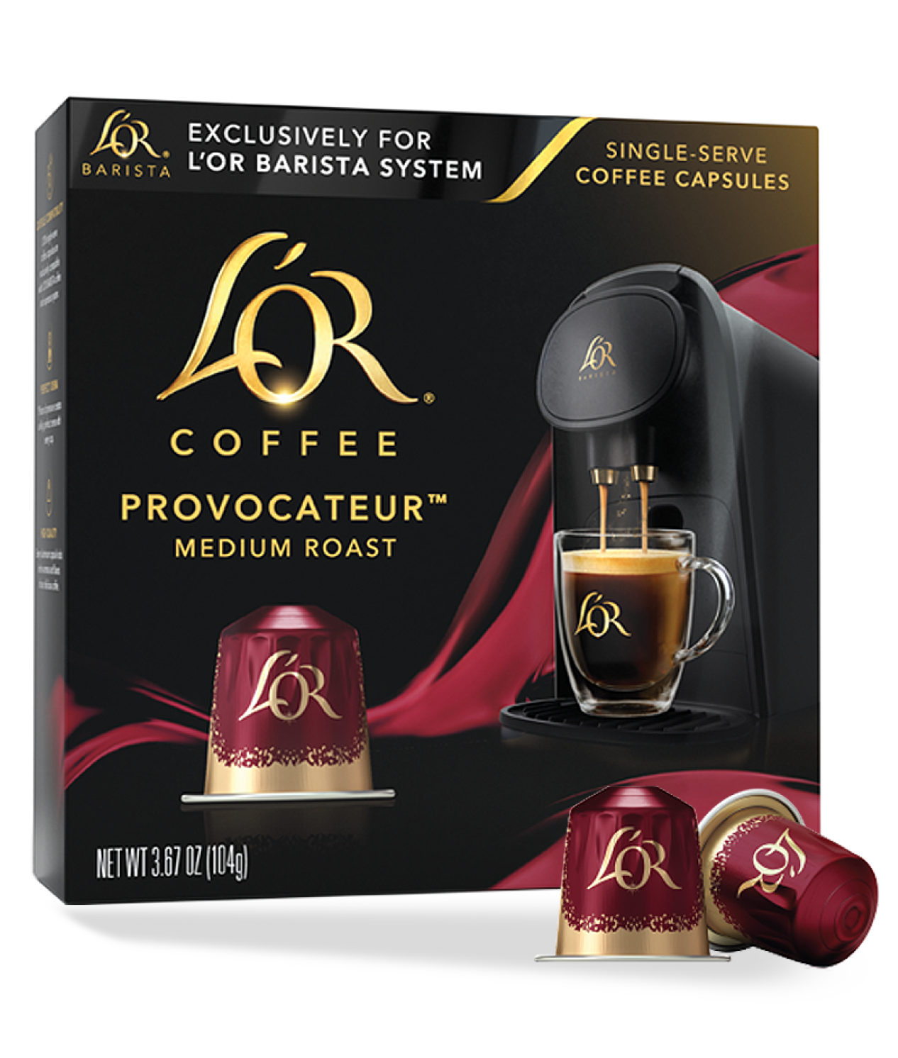 L'OR Provocateur Coffee Capsules