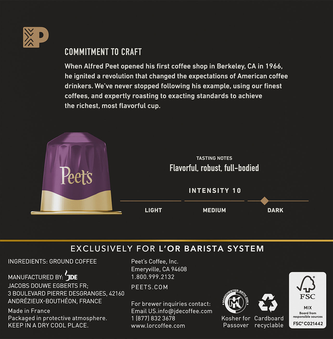 Berkeley Roast Coffee Capsules