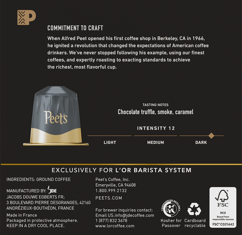 French Roast Coffee Capsules