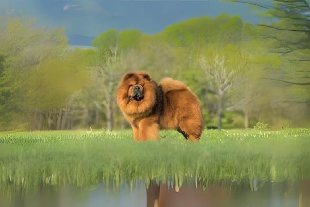 Chow Chow dog 